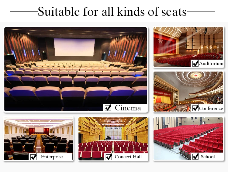 Movable Auditorium And Conference Hall Theater Furniture Cheap Theater