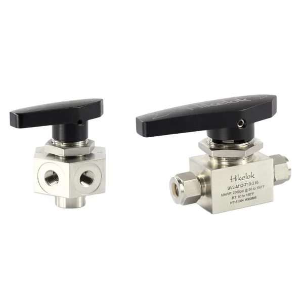 Hikelok 3000psi 3-way 4-way 5-way1/8" 1/4"3/4" ball valve