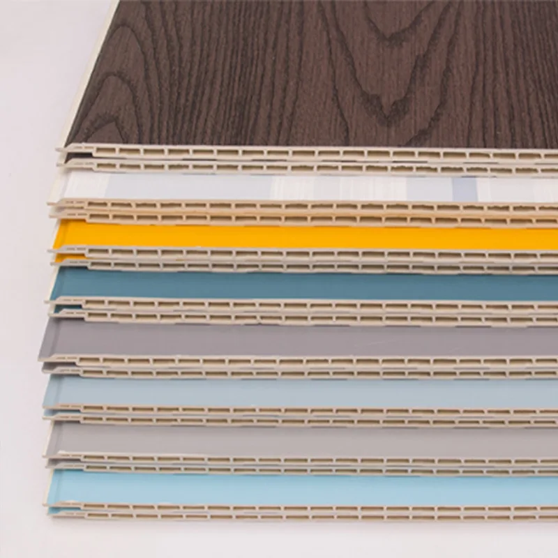 Custom Bamboo Wood Fiber Integrated Wall Panel Stone Plastic Wall Panel ...