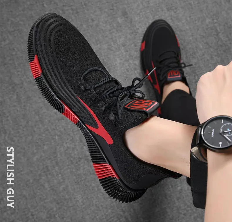 2024 Hot Sale New Fashion Mesh Sneakers for Men Breathable Men's Casual Slip-on Male Loafers Casual Walking Shoes