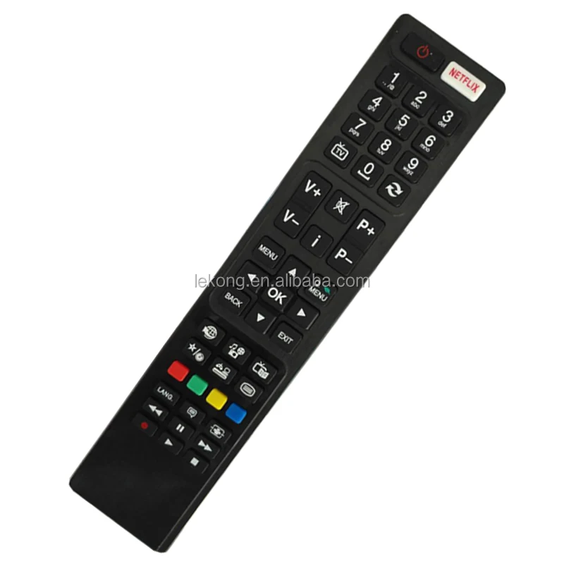 RC4848F Télécommande pour Hitachi/Bush/Polaroid Smart TVs, Compatible avec  DLED32287HDCNTD 24HB1J65U P24D300FP LUX0132002/1 avec  FPlay Netflix  - Aucun Réglage Requis : : High-Tech