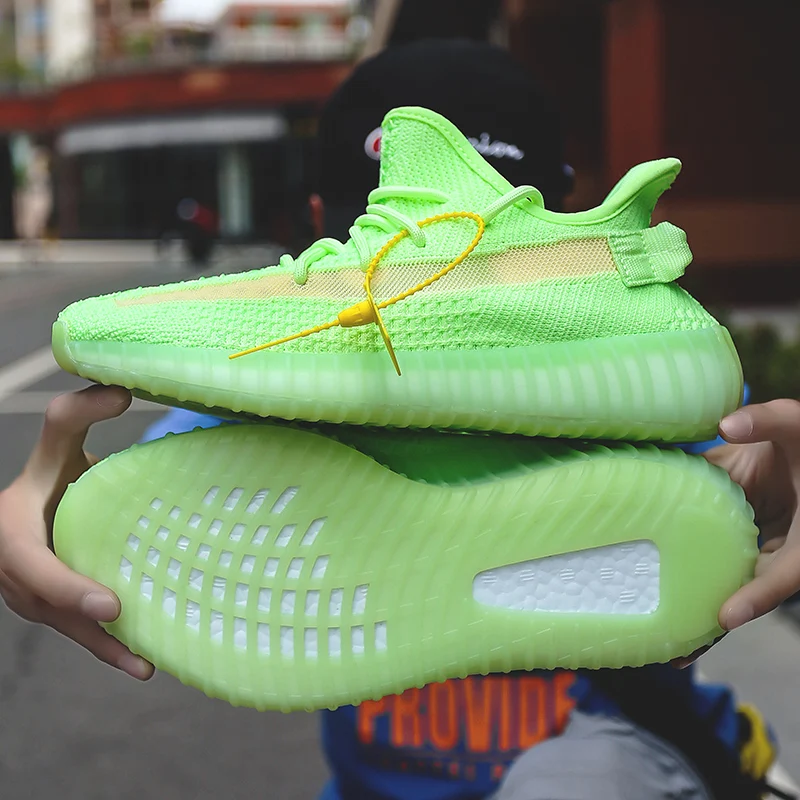 
 Оптовая продажа, новинка, мужские кроссовки Yeezy для бега, мужская спортивная обувь  
