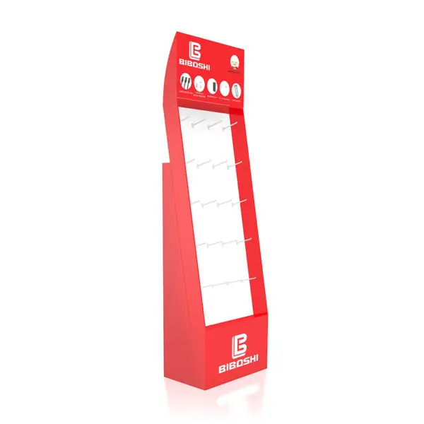 Custom Cellphone Smartphone Mobile Accessory Cardboard Stand  Retail Shop Store Cell Phone Case Display Rack