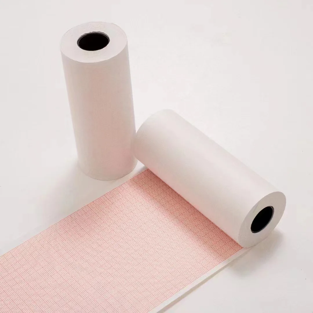 High quality Different Size Available with Low Price Thermal ECG Printer Paper Rolls