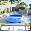 Piscine gonflable 244 m, glace et neige, sans fil, charge flash de base p
