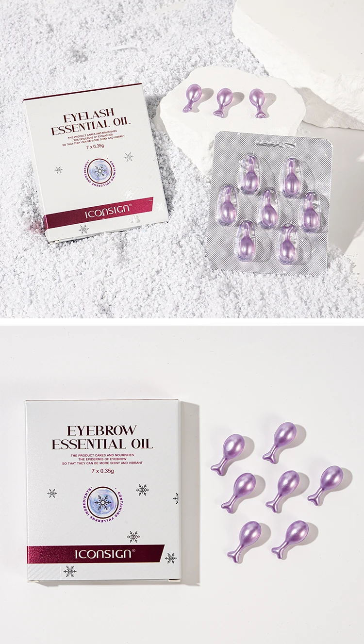 Keratin Eyebrow Lamination Aftercare Conditioner Organic Lash Nourishing Oil Eyebrow Serum For