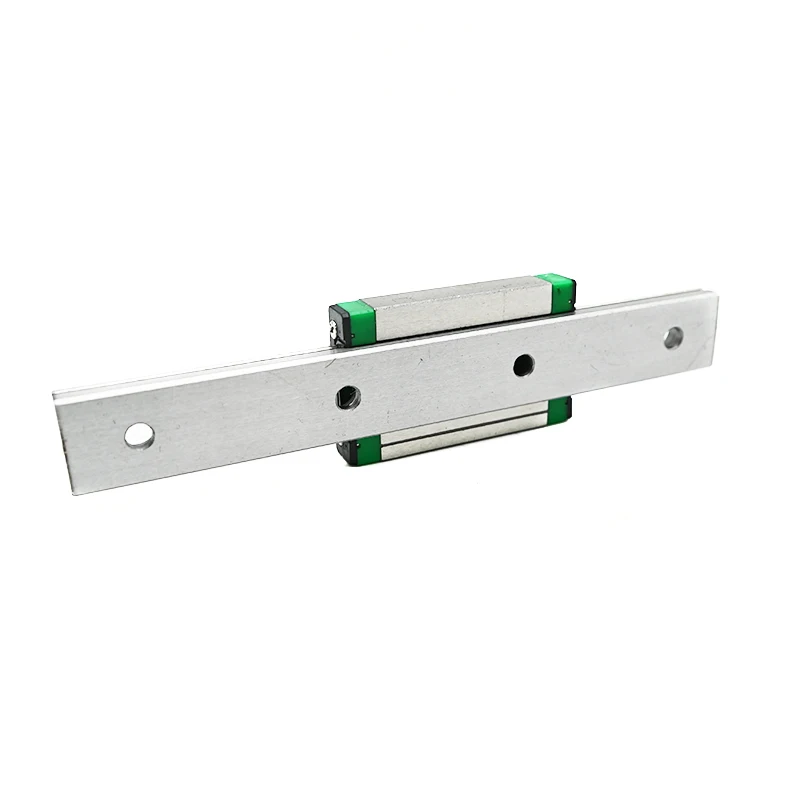 14mm Wide Miniature Linear Motion Sliding Guide Rail MGW7 Length 80mm 90mm 100mm 110mm With MGW7C MGW7H Bearing Blocks