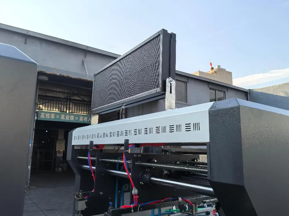 ZH-1450XAG Basic Module Automatic Crash Lock Bottom Paper Box Folder Gluer Machine 21