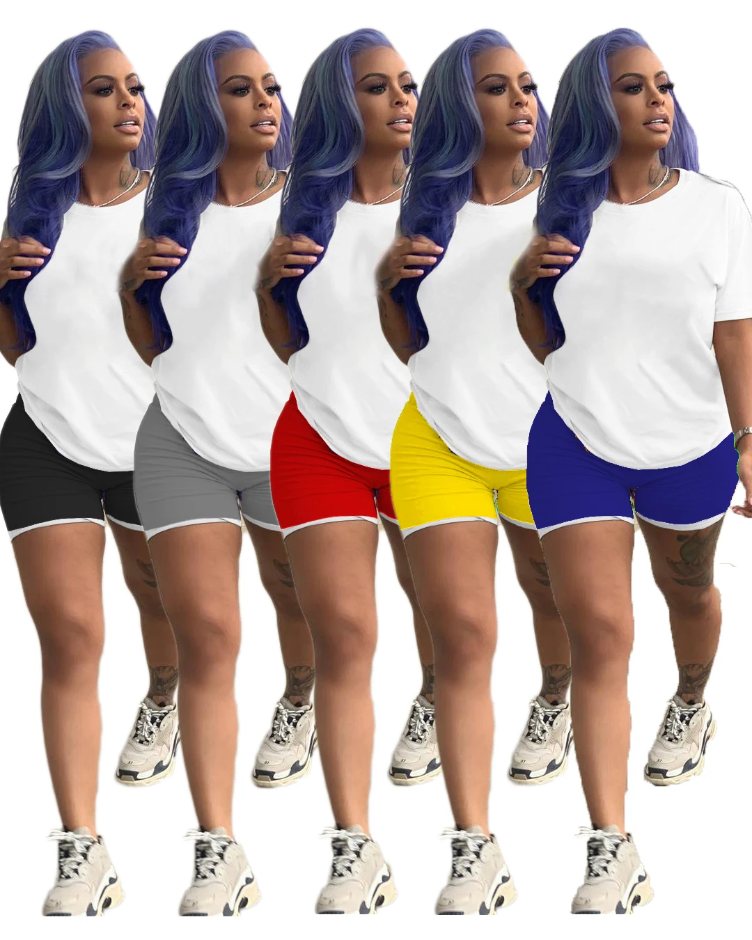 GC-2072746 2021 Новое платье с открытыми плечами формирователь верхней части плюшевый женские комплект из двух предметов на каждый день с длинным рукавом из двух частей комплект со штанами