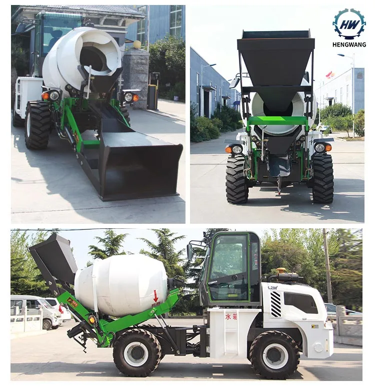 3.5m3 Customized Self Loading  Concrete Mixer Truck Mini Mobile Concrete Mixer Truck
