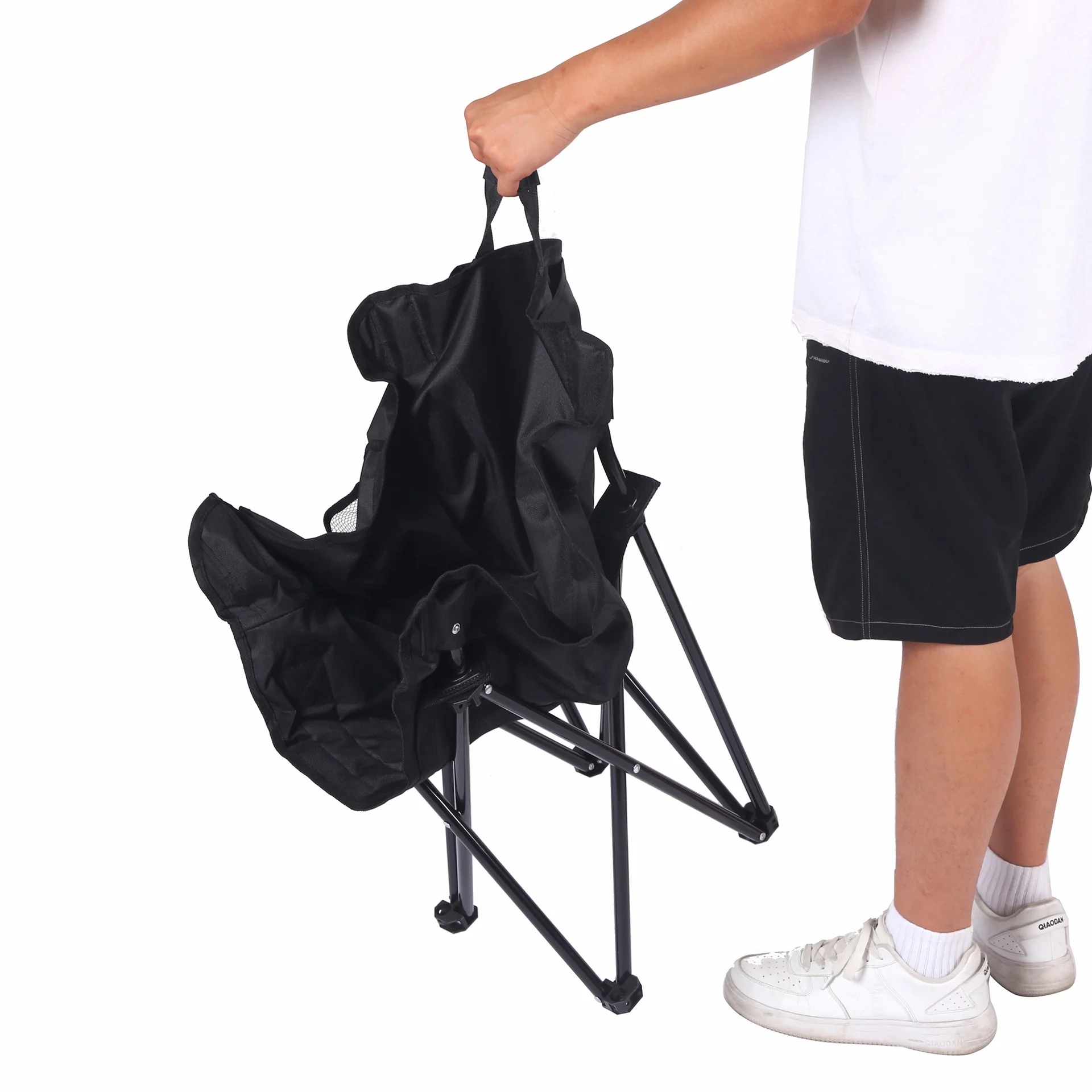 Cross-border Outdoor Moon Chair Folding Portable Camping Fishing Backrest product detail 3