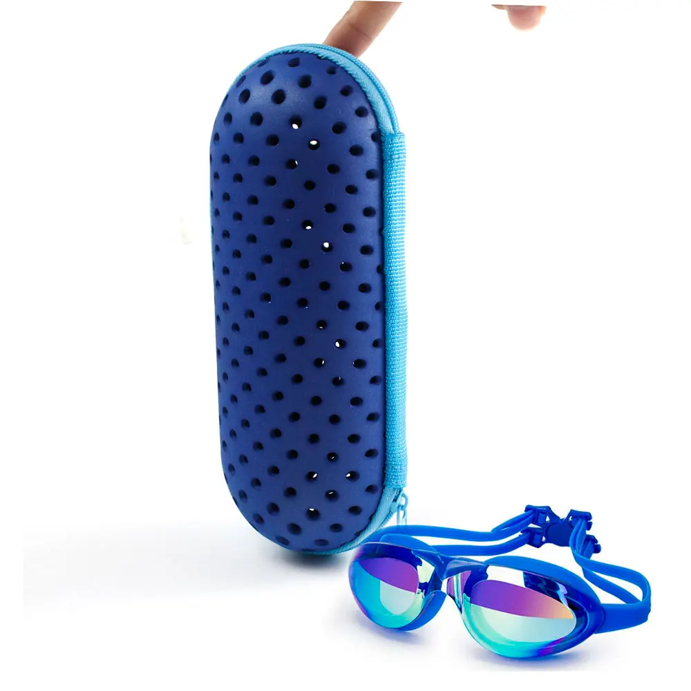 
2021 Custom silicone swim goggles racing case 
