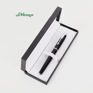 High Quality 0.5mm Blue Gel Ink Pen Luxury Metal Pens with Custom Laser Engraved Logo Perfect Business Gifts Pens