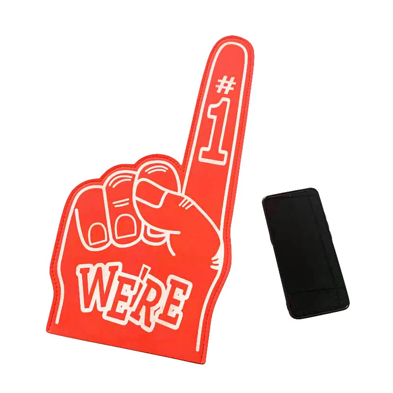 Custom Logo Printed Cheering Foam Fingers - Professional