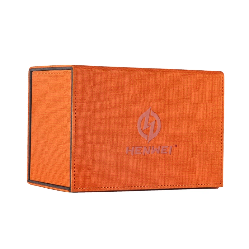 Оптовая продажа персонализированная игра Yugioh MTG Sports TCG играющая с карточками из искусственной кожи кожаная коробка для