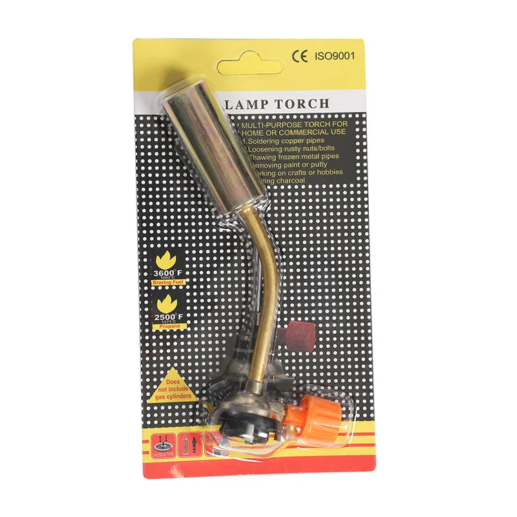 Portable Butane Blowtorch – Copper Flame Gun With Adjustable 1300°C Flame For Soldering, Brazing, Welding, BBQ, Camping, Thawing Pipes