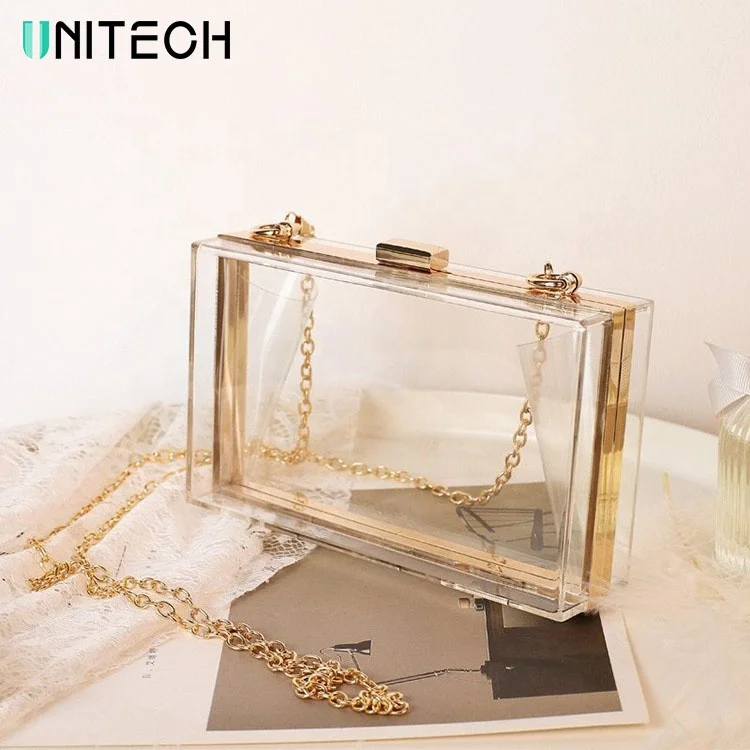 transparent clutch