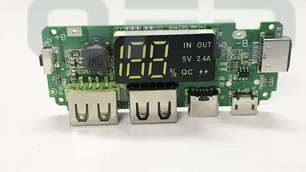 Modulo Step Up Usb 2 Moduli UPS Type-C Per Batterie 18650 - Alimentazione Continua 5V Gruppo Di Continuità - Foto 6