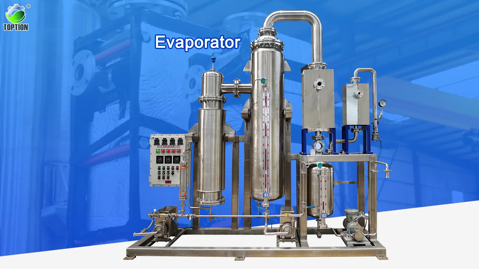 Thin Film Evaporator Manufacturer Industrial Climbing Film Evaporator