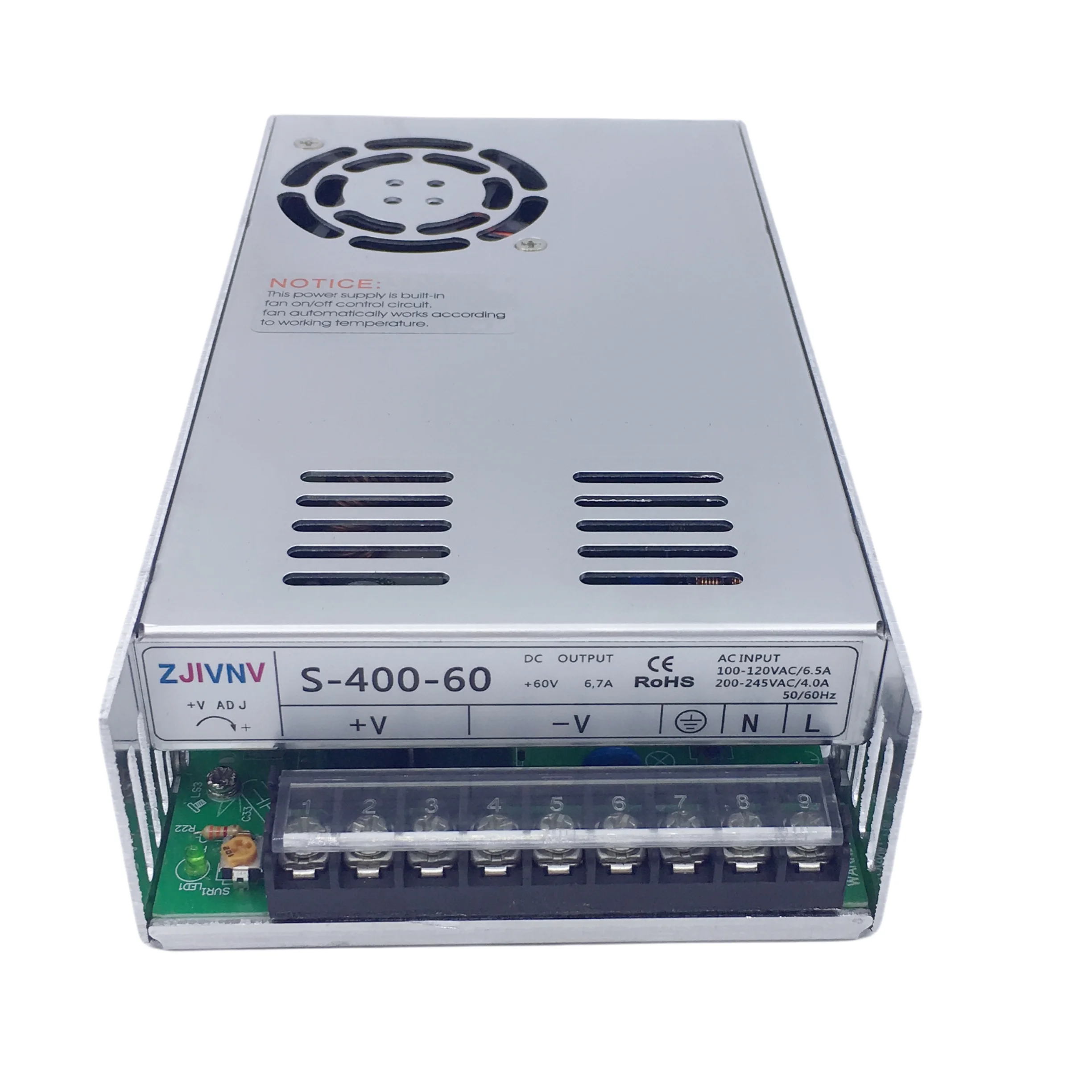 Universele schakelende voedingstransformator AC naar DC 5V 60A 300W volledige voeding Led Display Drive Power Transformer 5V60A Universele schakelende voedingstransformator AC naar DC 5V 60A 300W volledige voeding Led Display Drive Power Transformer 5V60A