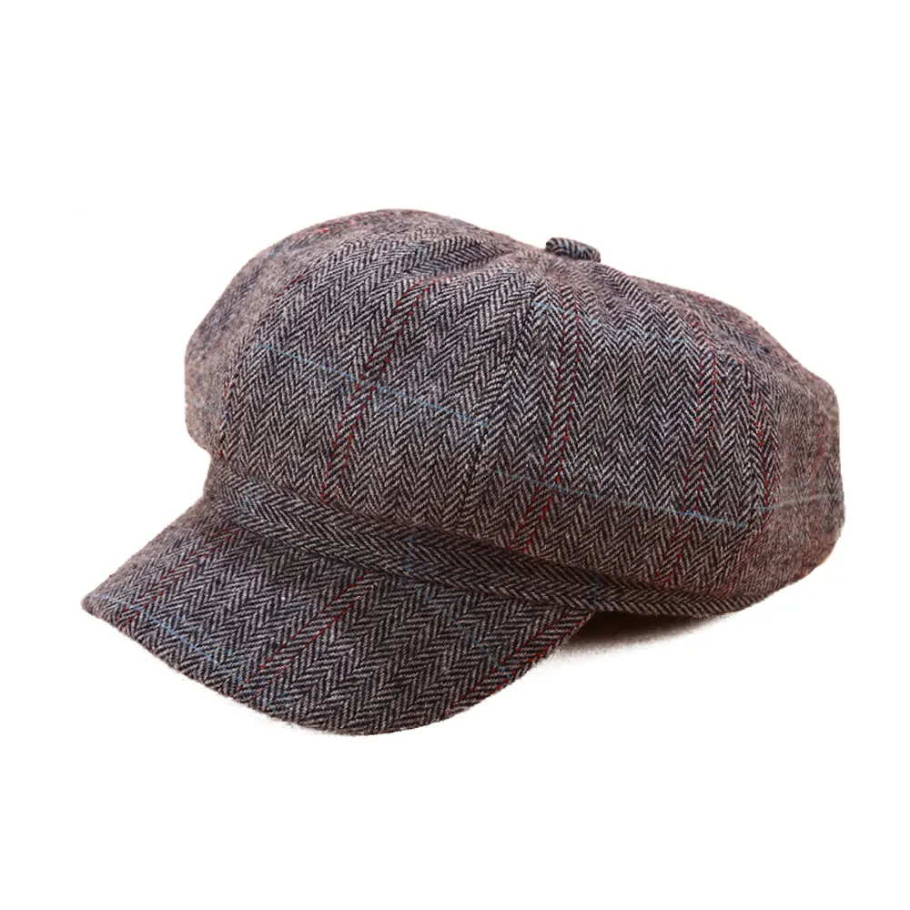 felt newsboy cap