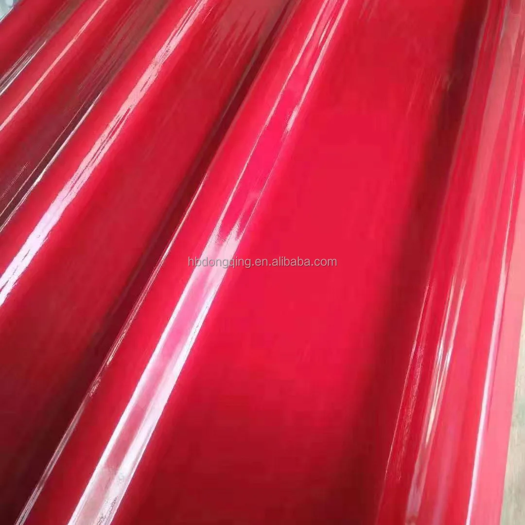 Low Cost Long Span Transparent Waterproofing Roofing Sheets Plastic Frp Roof Sheet Corrugated Fiberglass Tiles