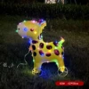 Led Colorful Yellow Giraffe