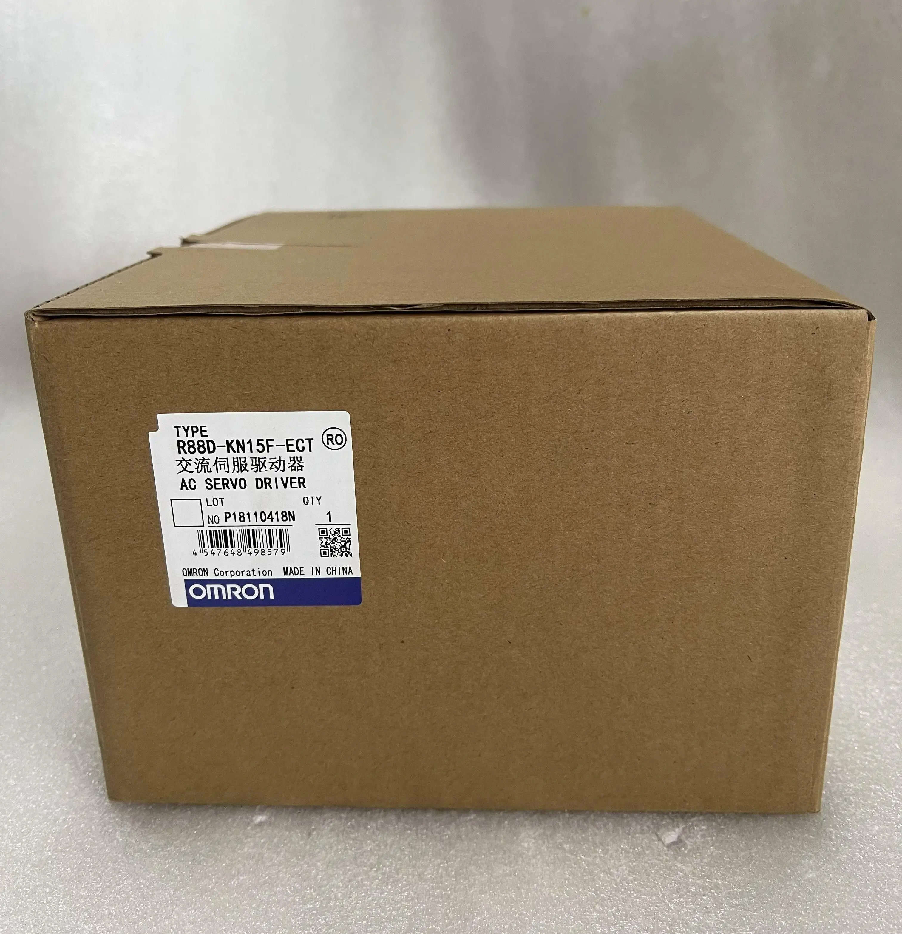 OMRON AC Servo Driver R88D-KN15F-ECT OMRON AC Servo Driver R88D-KN15F-ECT