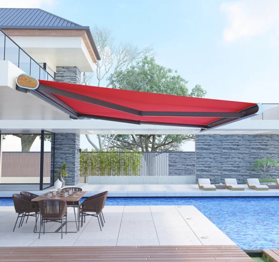 Restaurant Kiosk Swimming Pool Sunshade Awning