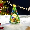 Green Christmas tree music box