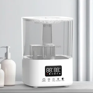 New 3.5L 4L Smart Lcd Screen Air Purification Filter Humidifier Remote Control Warm Mist Durable Evaporative Air Humidifier