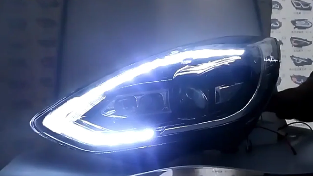 Full Led Dynamic Headlight Headlamp For Ford Escort 2019 2020 2021 Head