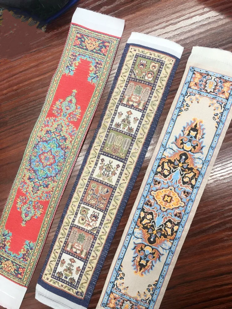 Good Cheap Customs Bookmark,Oriental Woven Carpet Bookmarks, Woven Persian Rug Bookmarks