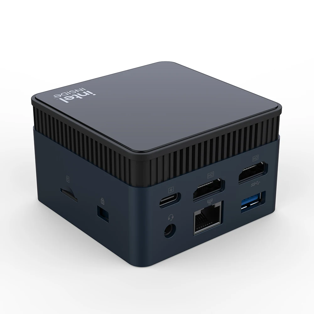 Intel N100 ミニPC 512GB 12GBメモリ Intel N100 Mini PC 12GB RAM 512GB M.2 SSD 2.4G/5G AC WiFi