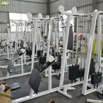 OEM Fitness Multi Functional Gym Machines Cable Jungle Commercial Gym Fitness Equipment 8 Multi Stations