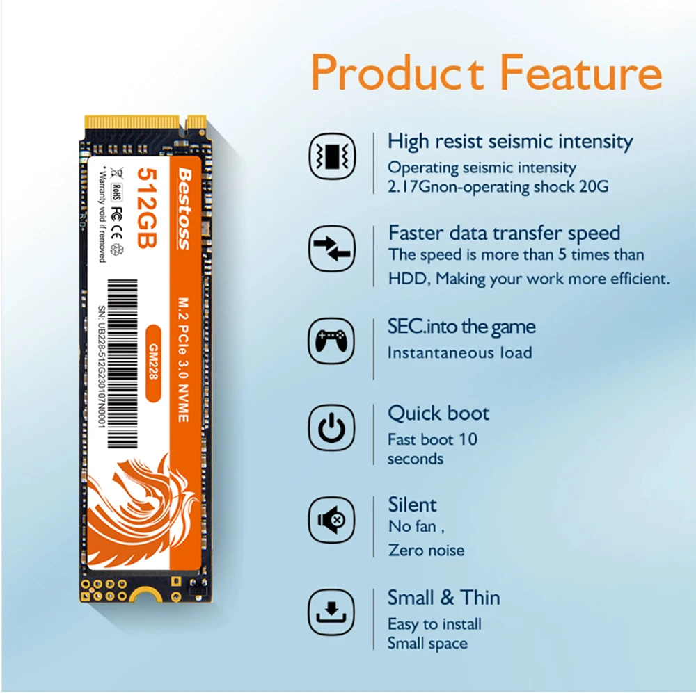 BESTOSS Ssds - High Capacity, Reliable Storage Solutions