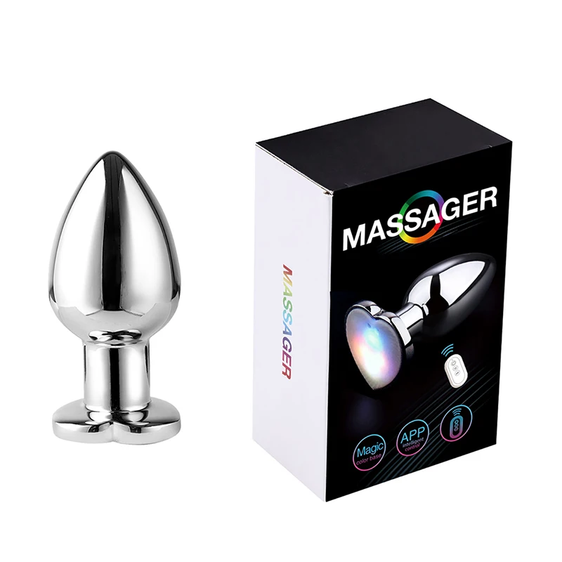Heart Base Butt Plug Vibrador Anal Plug Vibrador Aplicación móvil Control  remoto inalámbrico Juguetes sexuales para mujeres y hombres Jug uetes  Sexuale