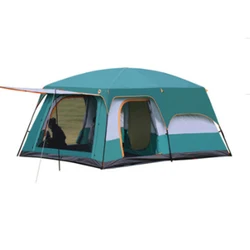 2022 хит продаж европейская большая роскошная семейная палатка для кемпинга на 8-12
