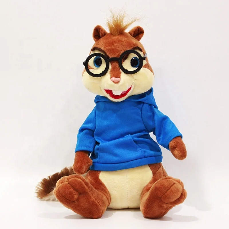 Dressing Animal Padded Alvin and Chipmunk Plush Toy