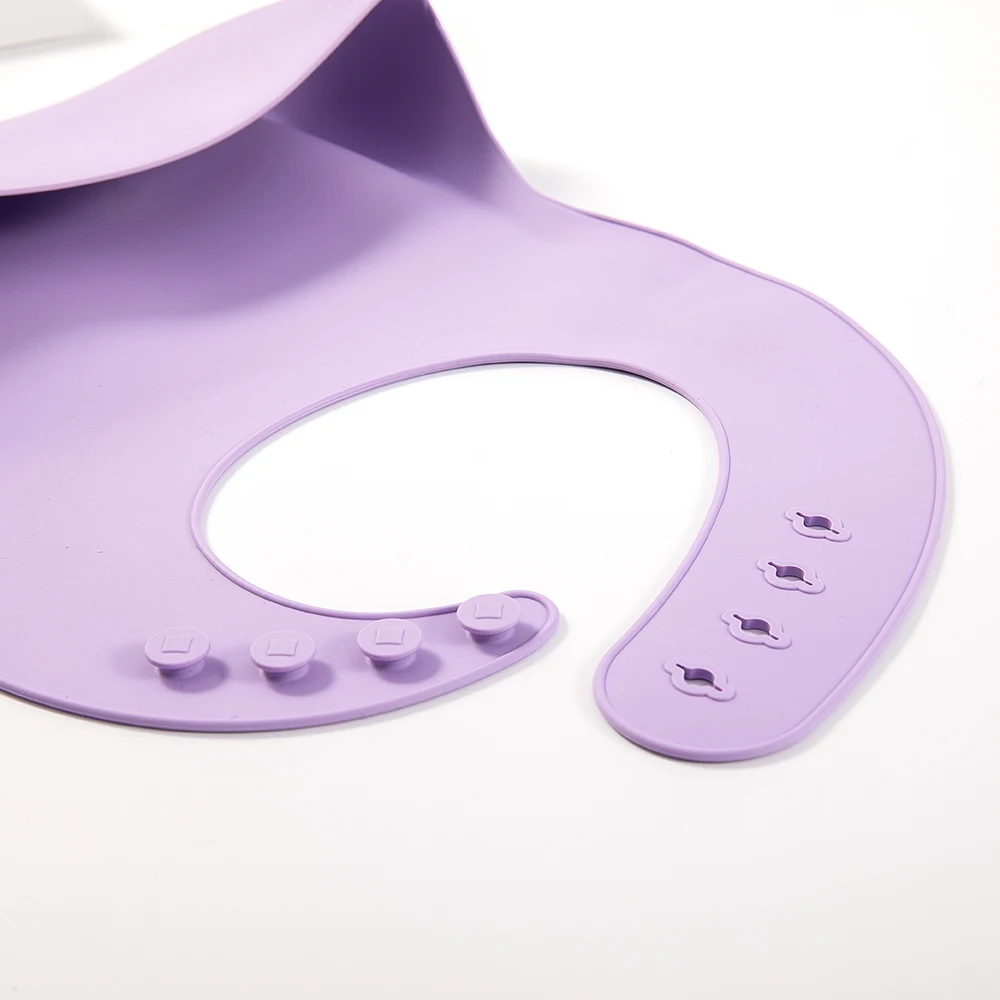 Customizable lovely simple solid silicone feeding set bib fork spoon bowl cup set Easy to clean manufacture