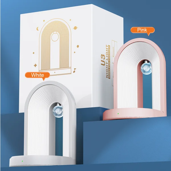 New Arrival Led Night Light Bedside Table Led Night Light With Wireless