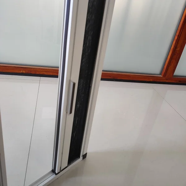 Retractable Pleated Mesh Sliding Insect Screen Window and Door