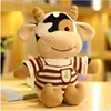 Pull vache rouge et blanc
