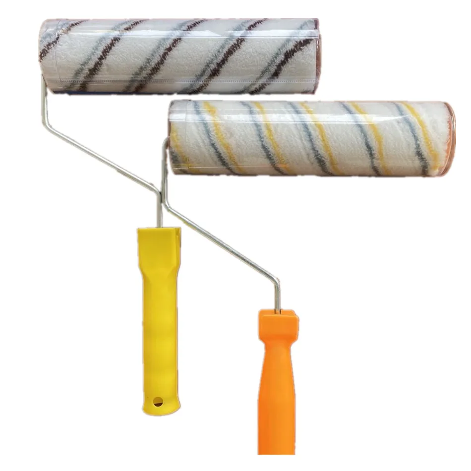 2025 New Product Custom Decorative Pattern Tools Texture Paint Roller Brush for Wall Repair Painting