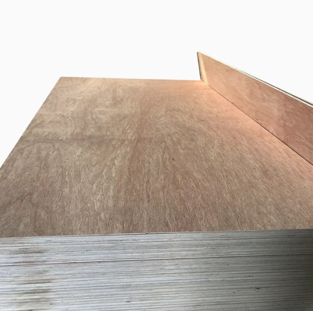 2.7mm-18mm BB/CC Grade Laminated Shuttering Plywood Pencil Cedar Birch EV Poplar Veneer Commercial Plywood