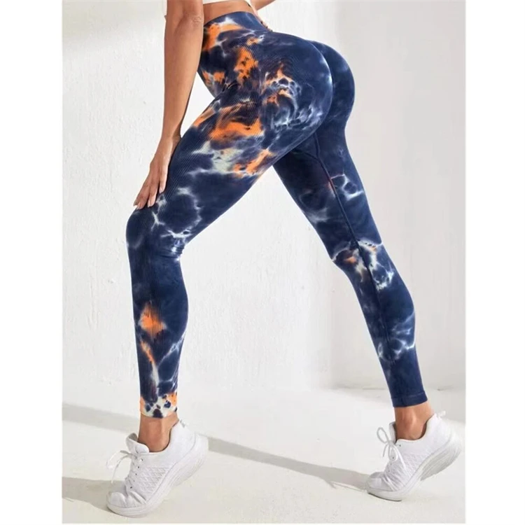 Signature Scrunch Leggings - Tie-dye