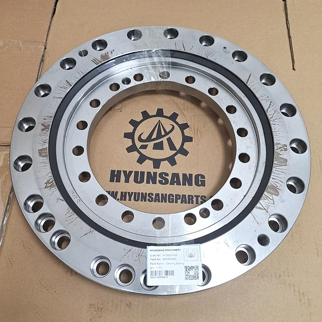 Hyunsang Excavator Parts Slewing Bearing 800350995 for Grader Gr2403 for Sale