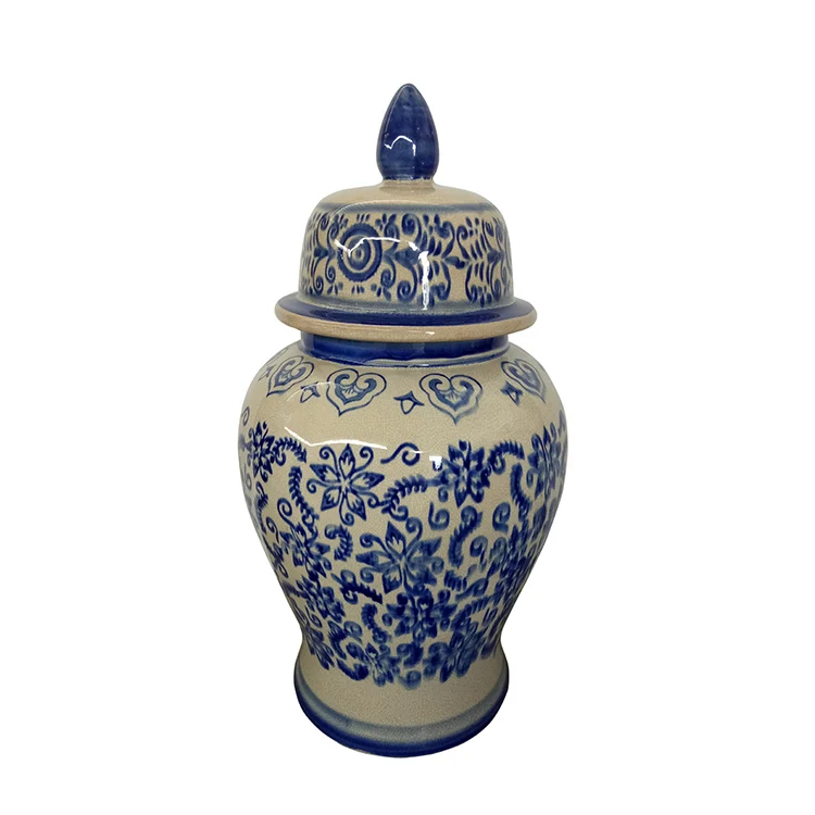 Ceramic ginger jar decoration ceramic vse