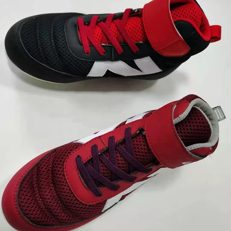 Новый дизайн на заказ удобные дышащие резиновые сетчатые уличные спортивные мужские боксерские туфли