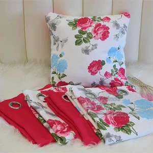 Modern Living Room Blackout Curtains Wholesale Ready Made Printed Textile Home Decor for Bedroom